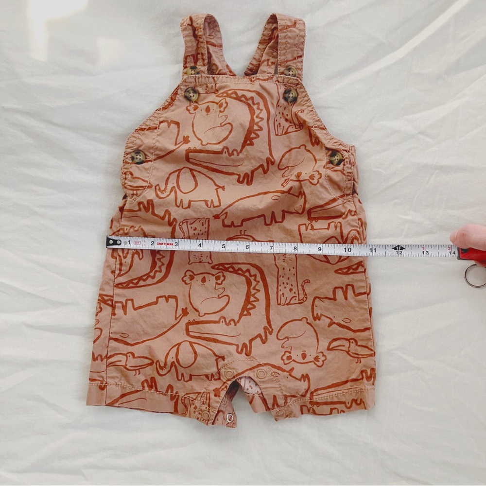 Carter’s • Jungle Zoo Animals in Burnt/Pumpkin Orange - Picture 5 of 10